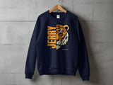 Plus Minus Co Tiger Face T-Shirt - Fierce Jerry Tiger Graphic Tee - Wild Animal Print Shirt - Men's and Women's Casual Wear, view 3