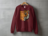 Plus Minus Co Tiger Face T-Shirt - Fierce Jerry Tiger Graphic Tee - Wild Animal Print Shirt - Men's and Women's Casual Wear, view 5
