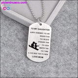 Plus Minus Co To My Son/Daughter-LOVE DAD/MOM Jewelry, view 6