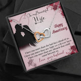 Plus Minus Co To My Wife Necklace - Anniversary Gift for Wife, Birthday, view 5
