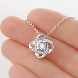 Plus Minus Co To My Wife Necklace - Anniversary Gift for Wife, Birthday, view 2