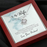 Plus Minus Co To My Wife Necklace - Anniversary Gift for Wife, Birthday, view 5