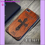 Plus Minus Co Totem Design for Bamboo Wood Phone Cases For iPhone, view 3