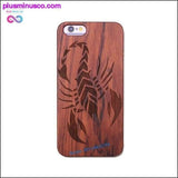 Plus Minus Co Totem Design for Bamboo Wood Phone Cases For iPhone, view 5