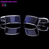 Plus Minus Co Trendy and Fashionable Square Cufflinks for Men, view 5