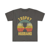 Plus Minus Co Trophy Husband Funny T-Shirt For Cool Father Or Dad, Trophy Husband, Gift for Him, Funny Husband, Gift from Wife, Anniversary Gift for Him,, view 5
