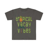 Plus Minus Co Tropical Vacay Vibes T shirt, Pineapple Palm Trees Retro Shirt, Vacay Vibes, Tropical Shirts, Travel Tee Shirts, Vacation Tees, Vacay Mode,, view 5