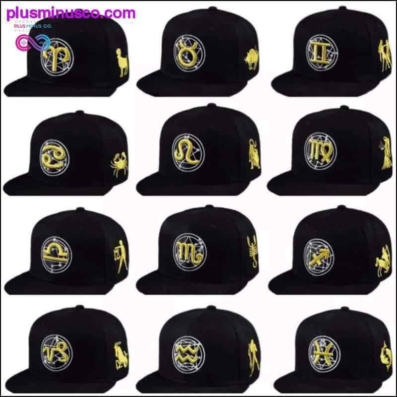 Plus Minus Co Twelve Constellations Zodiac Snapback Cap