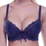 Plus Minus Co Two-color Thick Doble Layer Padded Push Up Bra Sexy Lingerie, view 3