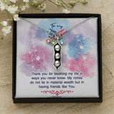 Plus Minus Co Two Peas in a Pod Bestfriend Necklace, Gift for Bestfriend,, view 6