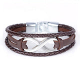 Plus Minus Co Infinity Charm Bracelet Bangle Classic Buckle friendship, view 4