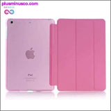 Plus Minus Co Ultra Slim Magnetic Smart Flip Stand PU Leather Cover Case, view 4