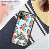 Plus Minus Co Unicorn iPhone case 100% Biodegradable Natural Eco Phone, view 2
