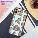 Plus Minus Co Unicorn iPhone case 100% Biodegradable Natural Eco Phone, view 3