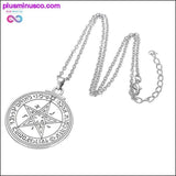 Plus Minus Co Unique Double Side Charm Talisman of Venus Love Pentacle Key, view 3