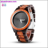 Plus Minus Co Unique Wood Wrist Watch, view 2