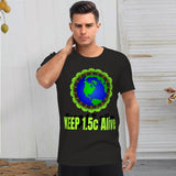 Plus Minus Co Unisex Classic Crew Neck Short Sleeves T-shirt, view 2