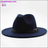 Plus Minus Co Unisex Fedoras Top Jazz Hat European American ||, view 2