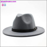 Plus Minus Co Unisex Fedoras Top Jazz Hat European American ||, view 4
