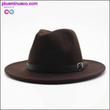Plus Minus Co Unisex Fedoras Top Jazz Hat European American ||, view 6