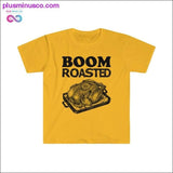 Plus Minus Co Boom Roasted Print Softstyle T-shirt, view 3