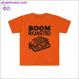 Plus Minus Co Boom Roasted Print Softstyle T-shirt, view 4