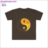 Plus Minus Co Yin-Yang Softstyle Unisex T-shirt, view 4