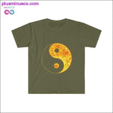 Plus Minus Co Yin-Yang Softstyle Unisex T-shirt, view 5
