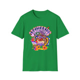 Plus Minus Co Unisex Softstyle T-Shirt, view 4
