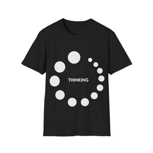 Plus Minus Co Thinking or Overthinking Unisex Softstyle T-Shirt