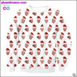 Plus Minus Co Unisex UGLY CHRISTMAS SWEATER, view 3