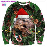 Plus Minus Co Unisex Women Christmas Sweater ugly Christmas Sweater Men, view 2