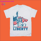 Plus Minus Co United States of America | Liberty | American Flag T-Shirts, view 2