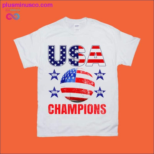 Plus Minus Co USA Champions T-Shirts