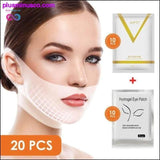 Plus Minus Co V Chin Lifting Mask + Hydrogel Eye Patch Mask Moisture, view 2