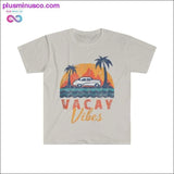 Plus Minus Co Vacay Vibes Summer Retro-inspired Design T-shirt, view 2