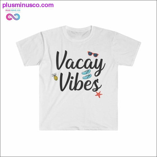 Plus Minus Co Vacay Vibes Summer Beach Vacation T-Shirt