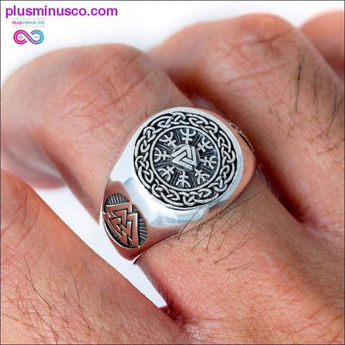 Plus Minus Co Valknut Helm of Awe Aegishjalmur Odin Icelandic Celtics