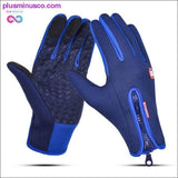 Plus Minus Co Touch Screen Windproof Outdoor Sport Gloves,Unisex Winter, view 6