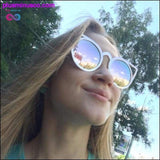 Plus Minus Co Vintage Cat Eye Sunglasses, view 3