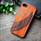 Plus Minus Co Vintage Designs Wood iPhone Case For iPhone 5, 5S, SE, 6,, view 2