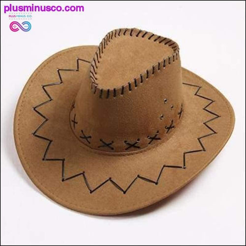 Plus Minus Co Vintage Leather Cowboy Hat 16 Colors