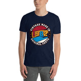 Plus Minus Co Vintage made in 1982 original parts School Pride  Unisex T-Shirt, view 2