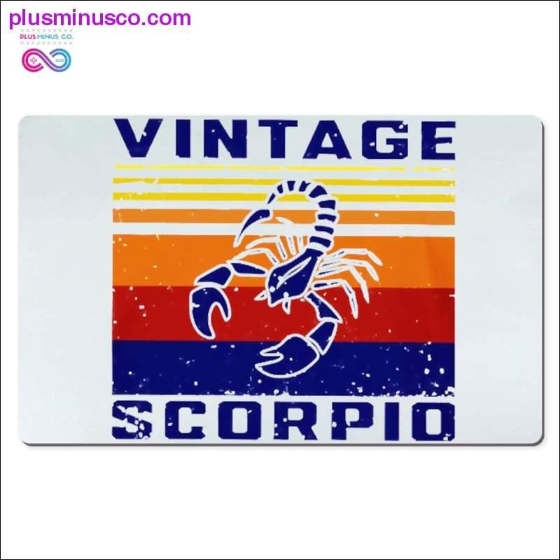 Plus Minus Co Vintage Scorpio Desk Mats