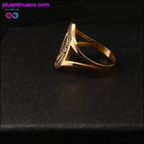 Plus Minus Co Vintage Virgin Mary Women Religious Gold Rings, view 4