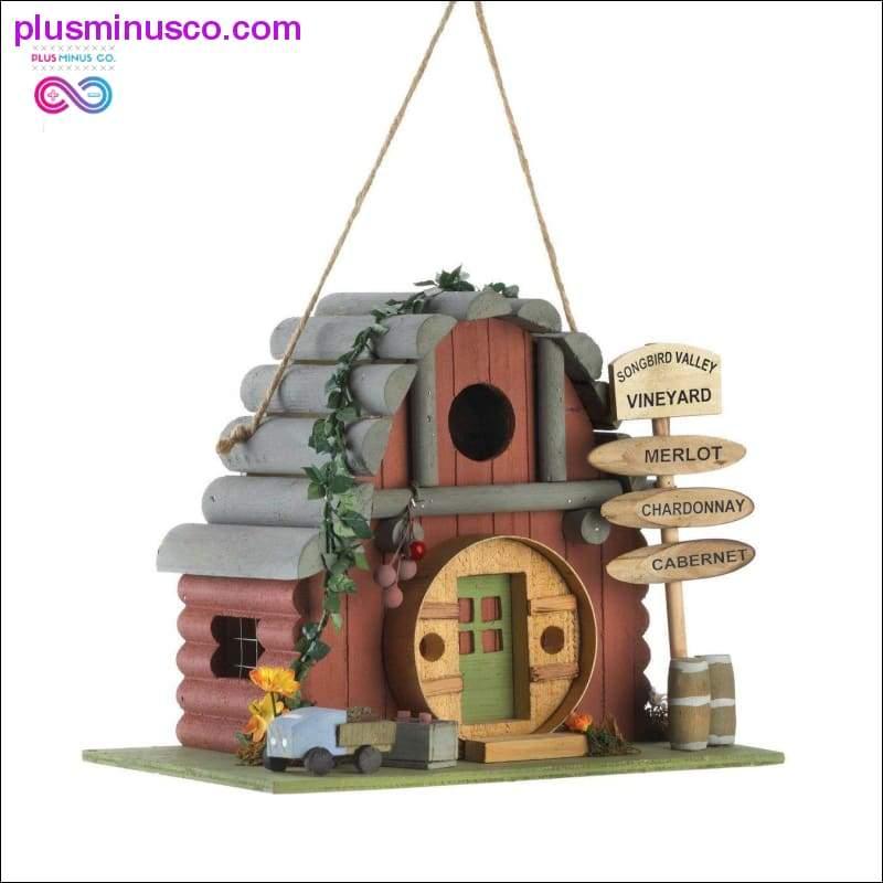 Plus Minus Co Vintage Winery Birdhouse ll Plusminusco.com