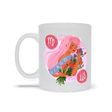 Plus Minus Co Virgo Lady Mugs, Virgo gift ideas, Virgo Birthday Mug,I'M A Virgo Mugs, October Birthday, September Birthday, view 5