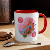 Plus Minus Co Virgo Lady Mugs, Virgo Pink mug, Virgo Red mug, Virgo Birthday Mug, I'M A Virgo Mugs, October Birthday, September Birthday, view 2
