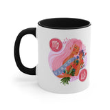 Plus Minus Co Virgo Lady Mugs, Virgo Pink mug, Virgo Red mug, Virgo Birthday Mug, I'M A Virgo Mugs, October Birthday, September Birthday, view 5