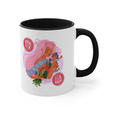 Plus Minus Co Virgo Lady Mugs, Virgo Pink mug, Virgo Red mug, Virgo Birthday Mug, I'M A Virgo Mugs, October Birthday, September Birthday, view 6
